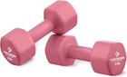 Neoprene Coated Dumbbell Sets Of 2  Hand Weight Dumbbells Anti-roll  Anti-slip  