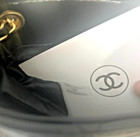 Newchanel Black Makeup Bag Gold Chain Crossbody Cosmetic Bag Vip Limited Gift