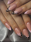 Bundle Of  3 Short Almond Nail Sets Include Press On Prep Handmade