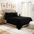 1800 Series 4 Piece Bed Sheet Set Hotel Luxury Ultra Soft Deep Pocket Sheets Set