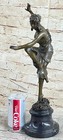 Hand Made Detailed Show Piece Dancer Bronze Sculpture Figurine Figure Decor