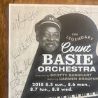 The Legendary Count Basie Orchestra Autograph Tokyo 2018 Venue Gig Poster Print