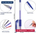 4 Pieces Heat Erasable Pens For Fabric With 28 Refills Fabric Marking Pens Fabri