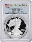 2025-s Limited Edition Silver Proof 8-coin Set Pr70dcam First Day Of Issue Pcgs