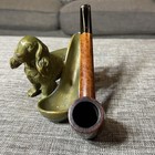 21g Early 1900s Critic Straight Grain London Made Quaint Canadian Shape Pipe