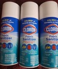 Clorox Fabric Sanitizer Spray - Lavender Scent 3pcx14 Oz  Free Shipping