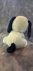 Vintage 1985 Russ Berrie Dog Plush Black White And Grey