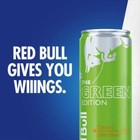 Red Bull  curuba Elderflower  Green Edition  8 4oz  Pack Of 4 Cans