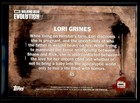 2017 Topps Walking Dead Evolution Brown Parallel  65 Lori Grimes
