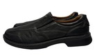 Ecco Fusion Mens Shoes Black Leather Slip On Shoes Size 13 5 Comfort Work Loafer