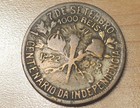1922 Brazil 1000 Reis Independence Centennial
