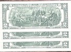 2017a  2 Star Note Set  3   Uncirculated And Sequential Serial Numbers 