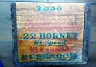 22 Hornet Mushroom Remington Wood Ammo Box - Ammunition Box