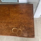 Antique 19th Century Large Blanket Chest make Great Coffee Table As Well 