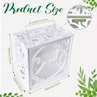 Wedding Card Box For Reception Pvc Gift Card Box Holder With Slot And Acrylic   