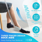 Sock Aids For Putting On Socks sock Helper Assistant Device No Bending For Easy