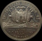 1877 Armory Seventh Regiment Ny National Guard Masonic 40mm Wm Lovett Ngc Ms62pl