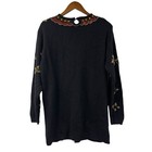 Not So Ugly Christmas Sweater Work In Progress Gems Silk Rabbit Hair L New Years