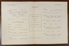 Cunard R m s  Queen Elizabeth Luncheon Menu April 8  1954