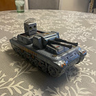 Horikawa Vintage Tin Super Robot Space Tank Friction Toy Made In Japan Rare 