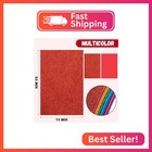 8 Pack Glitter Foam Sheets Craft 8 X 12 Inch  8 Colors Sparkles Foam Paper For A