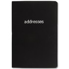 Large Print Telephone   Address Book - Smooth Cover  Assorted Colors  Easy To Us