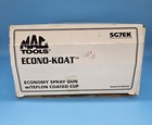 Mac Tools Econo-koat Paint Sprayer Spray Gun Model Sg7ek Teflon Cup   Manual Red