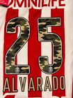 Jersey Chivas Guadalajara Home 2025 Long Sleeve Piojo Alvarado  25 