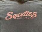 True Vintage    sweeties-fine Chocolates And Confections     ma  Usa  Tshirt   1980s   m