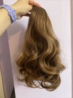 Beautifully Custom Wig Curly Brown Hair For 18 Inch Dolls Tlc Ooak