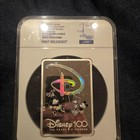 Disney 100 Years Of Wonder 10oz Silver Mickey   Mini Coin Fr Pf 70 