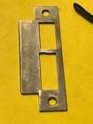 Antique Vintage  Brass  5  Door Mortise Lock Strike Plate