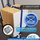 Usa 2 Pack 1  X 3ft Cam Buckle Endless Lashing Strap For Motorcycle Bicycle Boat