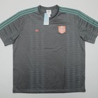 Adidas Men s Size Xl  team 1994  Rose Print Soccer Jersey V-neck Black grey Rare
