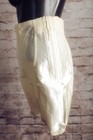 Bestform Show Case Vintage Satin Garter Strap Zipper Girdle 34 Small Ivory