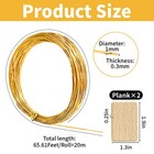 Cloisonne Wire 20m Gold   Silver  1x0 3mm    Jewelry Making Tools Kit With 2    