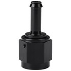 6an Female To 1 4 Barb Hose Fitting Adapter 6an To 1 4  Black - Straight