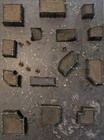 Painted Trench Blocks 14pc 28mm Grimdark Wargaming Terrain For Trench Crusade