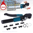 Professional Hydraulic Hand Crimper Tool Wire Rope Swaging Kit With Storage Case