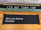 Ny Nyc Subway Vintage Roll Sign New Lots Avenue Brooklyn East New York Irt  3