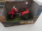 Ertl Honda Atc 90 Red All Terrain 3 Wheeler 1 16 Scale 1999 Mib