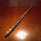 Yamaha Yfl-221 Flute Student Model   hard Case Japan Import Silver Plated Body
