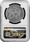 1872 Seated Liberty Dollar  1 Ngc Vg Details Cleaned Us Silver Coin