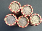 Sealed Wheat Cent Penny Roll With An Indian Head Showing Estate Coins Lot