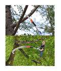 Pole Saw Cutter For Tree Trimming Pruner With 36  120  Adjust Pole 3-sided Blade