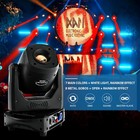 2x 200w Led Moving Head Light Beam Dmx Stage Dj 5facet Prism 13 Gobo Party Light