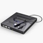 External Usb 3 0 Type-c Dvd Cd Burner Drive With Sd Card Reader  Laptop Pc Mac   