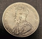 1917-c Newfoundland Circ  Silver 25 Cents   925 Silver   1734 Oz Silver