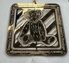 1998 Usps Postage Stamp Ornament Bear Christmas Season   s Greet Post Office Metal