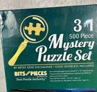 Bits And Pieces Jigsaw Puzzle 500 Piece 3-in-1 Mystery Puzzle Set
